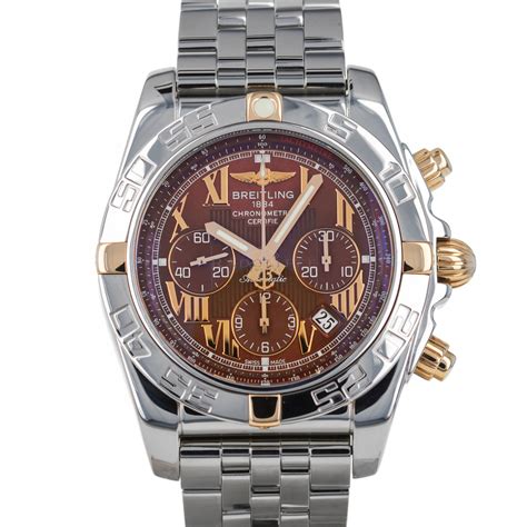 breitling chronomat roman numerals|Breitling IB011012B957435X : Chronomat 44 » WatchBase.